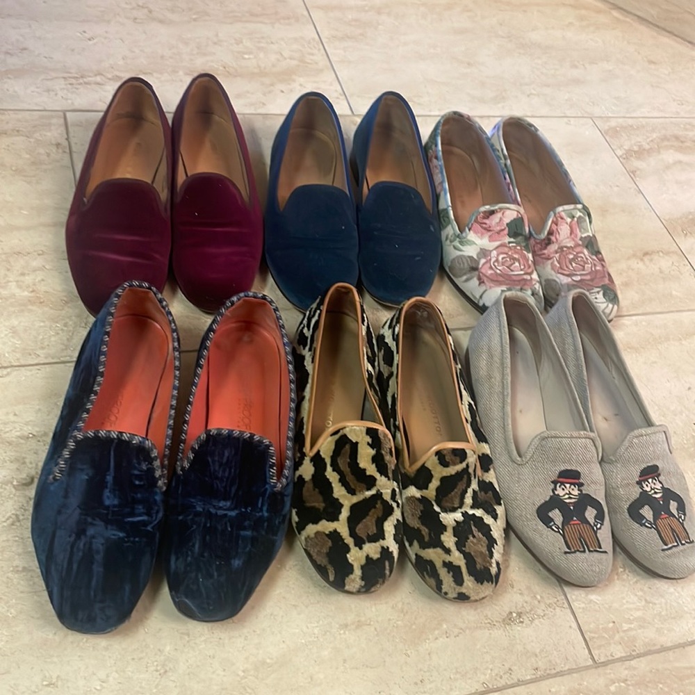 Stubbs and Wootton lot of 6 (size 7) shoes